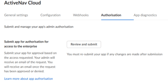 Box - App Authorisation