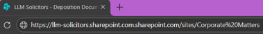 SharePoint Sites URL