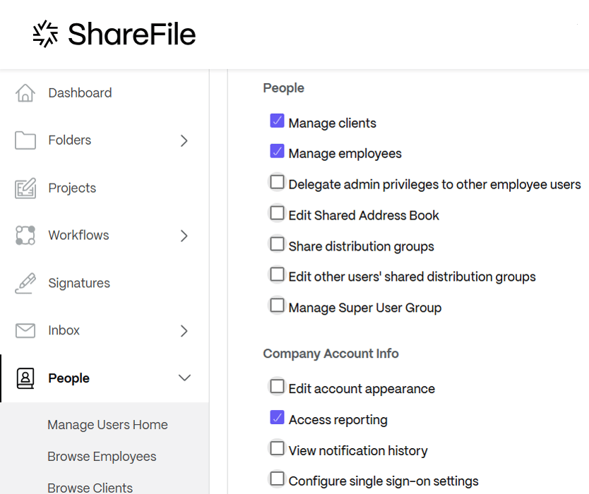 Creating a ShareFile Service Account & API Key