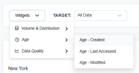 Insights - Widget Menu