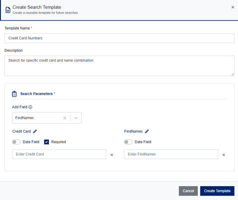 targetSearchCreateTemplate
