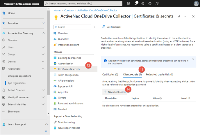 Configure_Azure_Application_New_Client_Secret