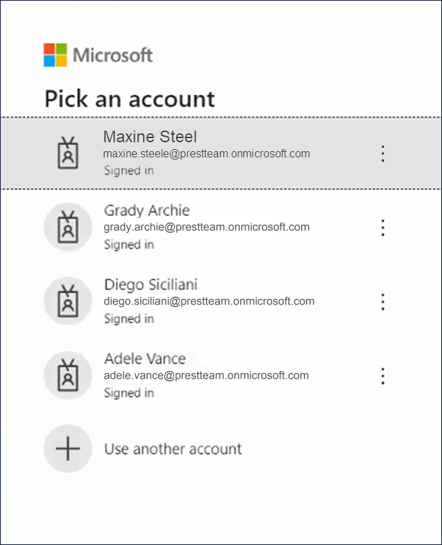 AzADSignOnChooseAdminAccount
