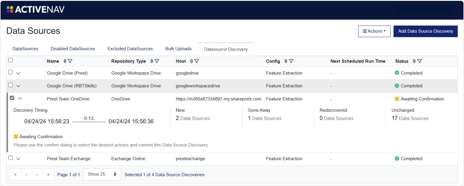 Automated Data Source Discovery
