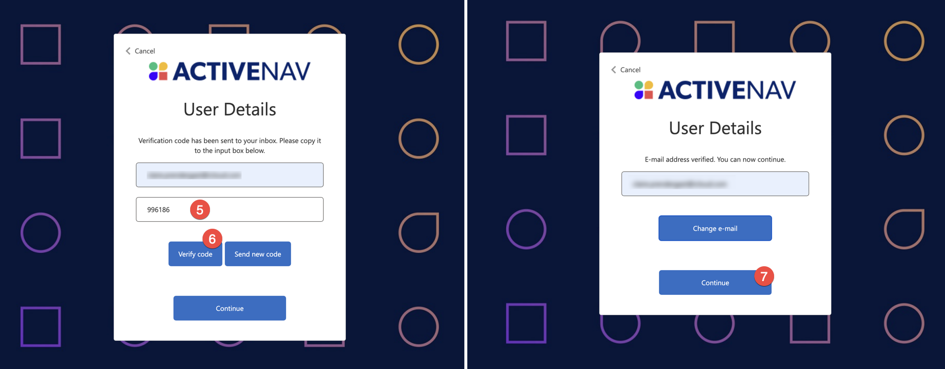 Activation Email & First Login