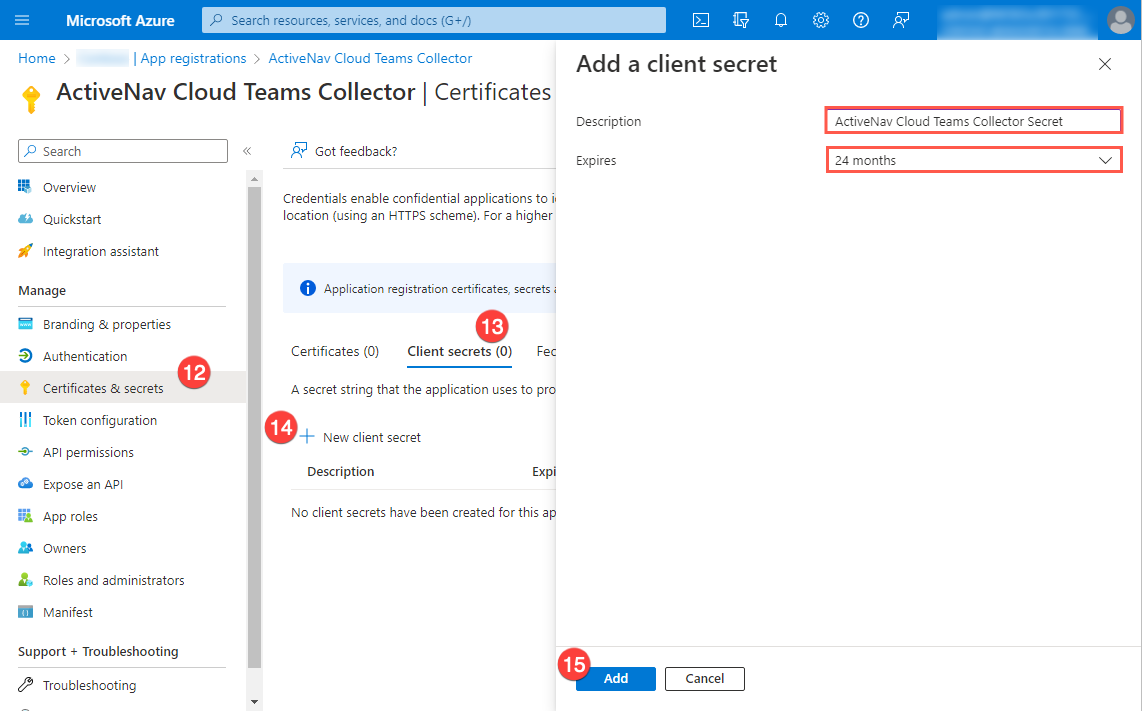 Configuring Azure AD for Teams