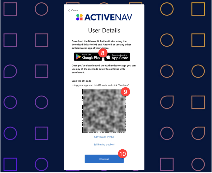 Activation Email & First Login