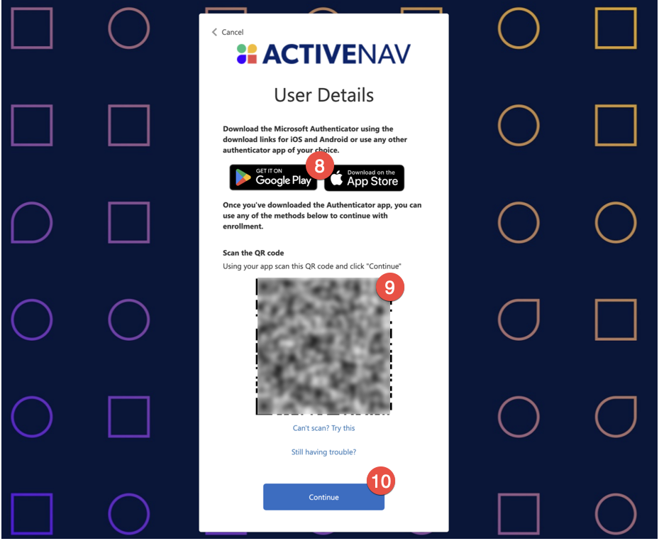 Activation Email & First Login