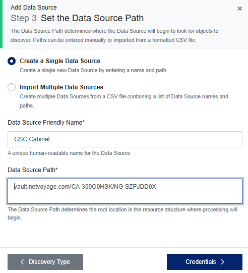 Configuring Data Sources for NetDocuments